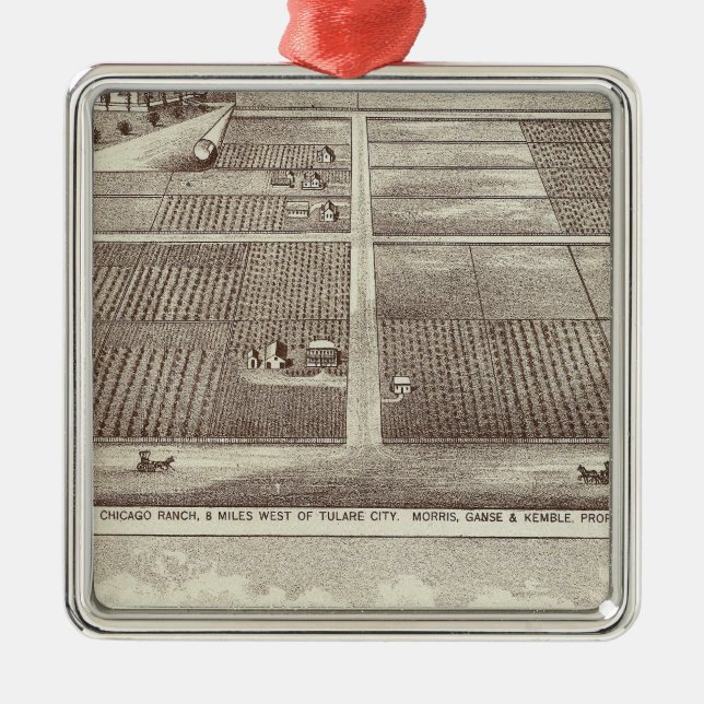 Chicago, Kay-rancher Julgransprydnad Metall (Framsidan)