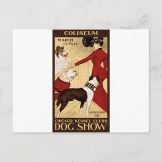 Chicago Kennel Klubbs Hund Show, Advertising Poste Vykort