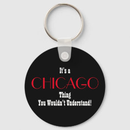 Chicago Keychain Nyckelring