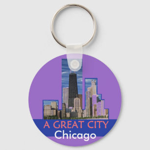 CHICAGO Keychain Nyckelring