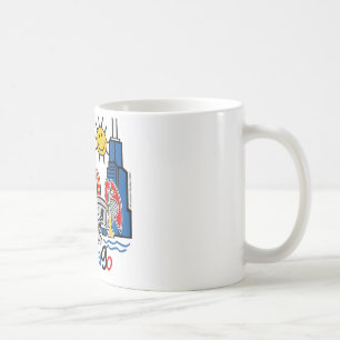 Chicago Kids Skyline Kaffemugg