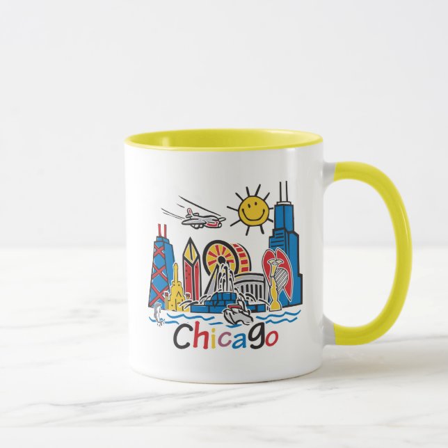 Chicago Kids Skyline Mugg (Höger)