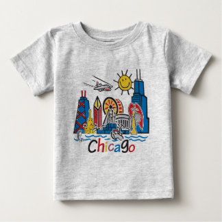 Chicago Kids Skyline T-shirt