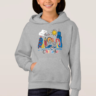 Chicago Kids Skyline T Shirt
