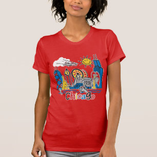 Chicago Kids Skyline Tee Shirt