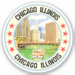 Chicago Klistermärken