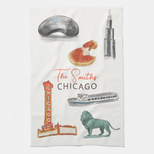 Chicago Kökshandduk