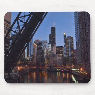 Chicago kretsar Mousepad Musmatta
