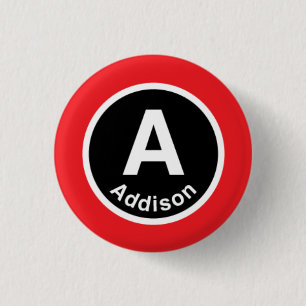 Chicago L Addison röd linje Knapp