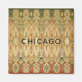 Chicago Lagrar Exchange Trading Room Stencil Magnet