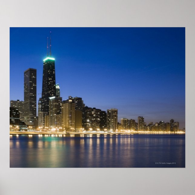 Chicago Lakefront Poster (Framsidan)
