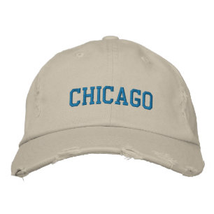 Chicago Logotyp EmbroiTED Hat Broderad Keps