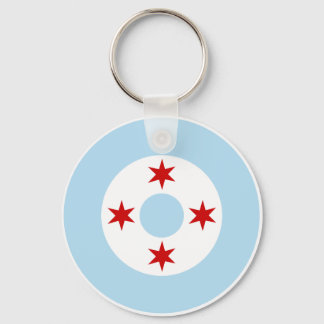 Chicago Luft Force (Fighter Vinge) Nyckelring