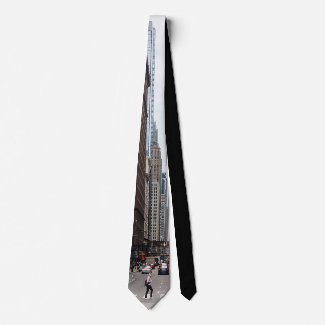 Chicago Madison Street Kostym Tie Slips (Framsida)