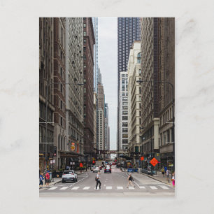 Chicago Madison Street Postcard Vykort