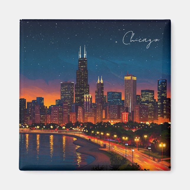 Chicago magnet (Framsidan)