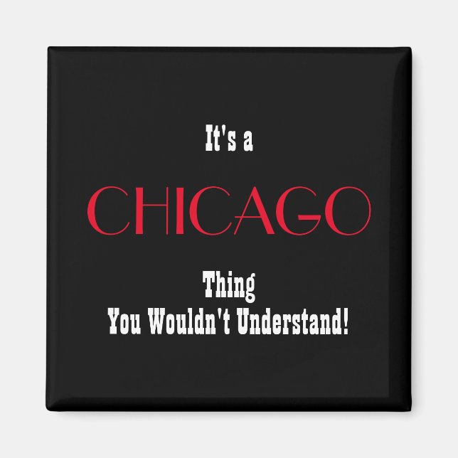 Chicago Magnet (Framsidan)
