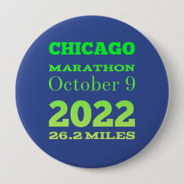 Chicago Marathon 2022 Button Knapp