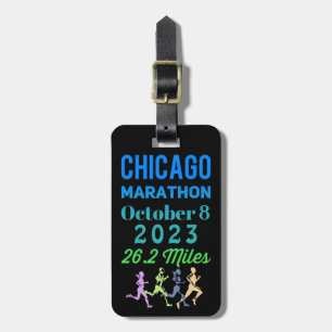 Chicago Marathon 2023 Luggage Tags Bagagebricka