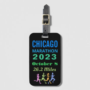 Chicago Marathon 2023 Luggage Tags Bagagebricka