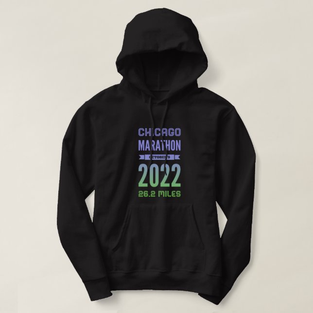 Chicago Marathon Hoodie (Design framsida)