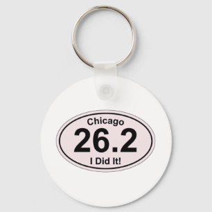 Chicago maraton nyckelring