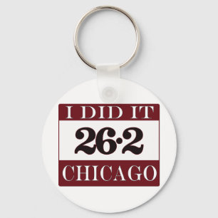 Chicago maraton nyckelring