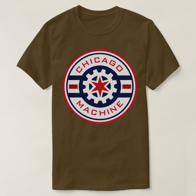 Chicago Maskin T Shirt (Design framsida)