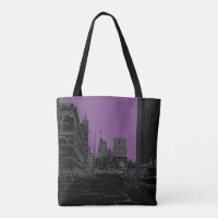 Chicago Michigan Avenue 1960's Glowing Kant Black