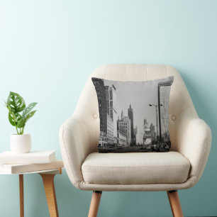 Chicago Michigan Avenue 1964 Vintage Photograph Kudde