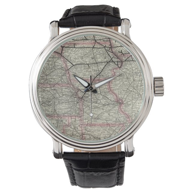 Chicago Milwaukee och St Paul Ry och anslutningar Armbandsur (Framsida)