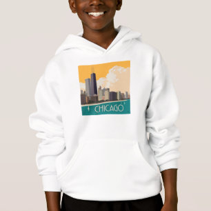 Chicago   Modern Skyline T Shirt