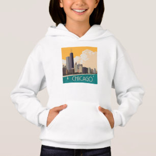 Chicago   Modern Skyline T Shirt
