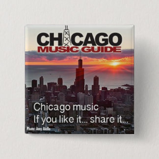 Chicago musik vägleder kvadrerar knäppas knapp