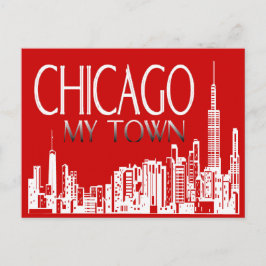 Chicago My Town Vykort