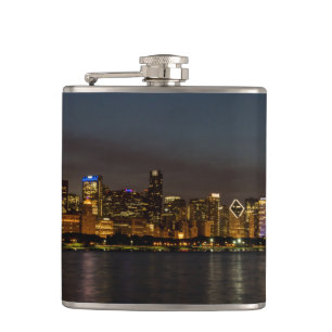 Chicago nattCityscape Fickplunta
