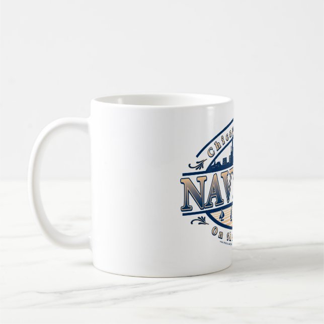 Chicago Navy Pier Kaffemugg (Vänster)
