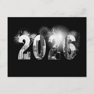 Chicago New Year 2026 Business Tack Vykort