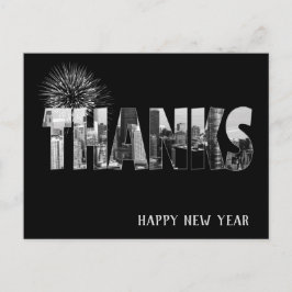 Chicago New Year Business Tack-vykort Vykort