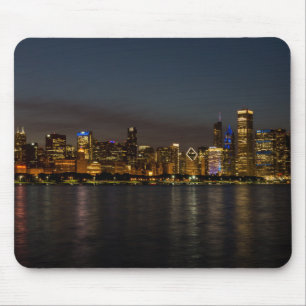 Chicago Night Cityscape Musmatta