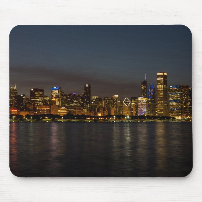 Chicago Night Cityscape Musmatta (Framsidan)