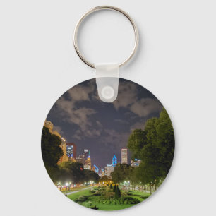 Chicago Night Himlar Keychain Nyckelring