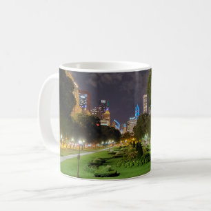 Chicago Night Himlar Mugg
