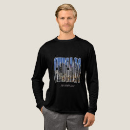 Chicago Night Skyline T Shirt