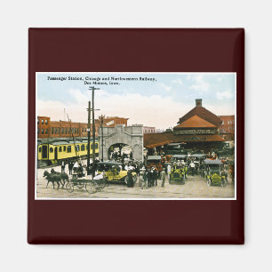 Chicago & nordvästlig järnväg, Des Moines, Iowa Magnet