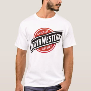 Chicago & North Väster Railways Railroad Hiking An T Shirt