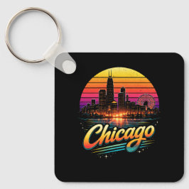 Chicago Nyckelring