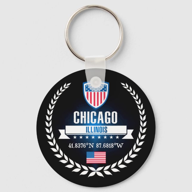 Chicago Nyckelring (Framsida)