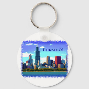 Chicago Nyckelring