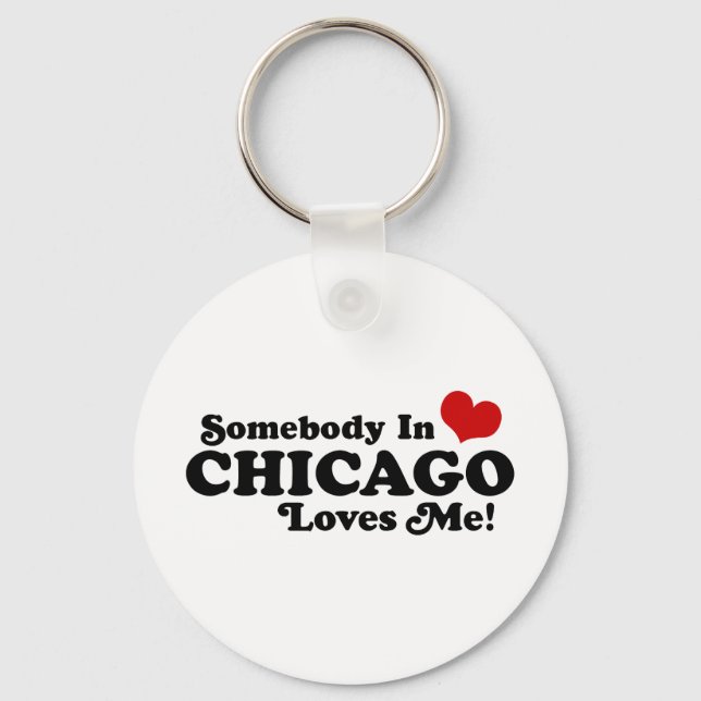 Chicago Nyckelring (Framsida)